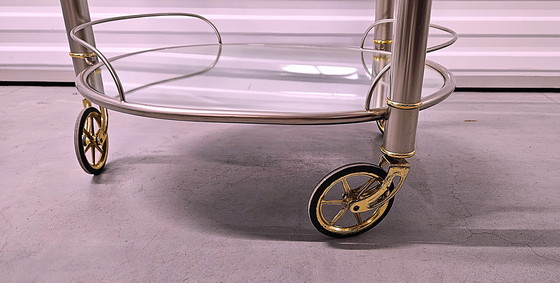 Image 1 of Schöner italienischer Barwagen mit drei Ebenen