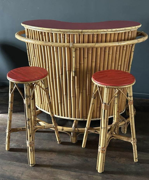 Original Tiki bar, Bamboo.