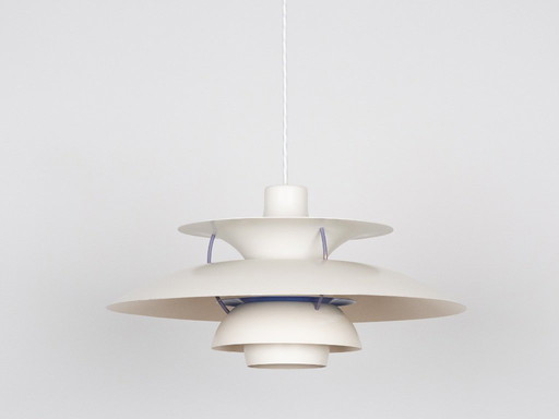 Dänische Vintage-Pendelleuchte PH 5 von Poul Henningsen, Louis Poulsen, 1958