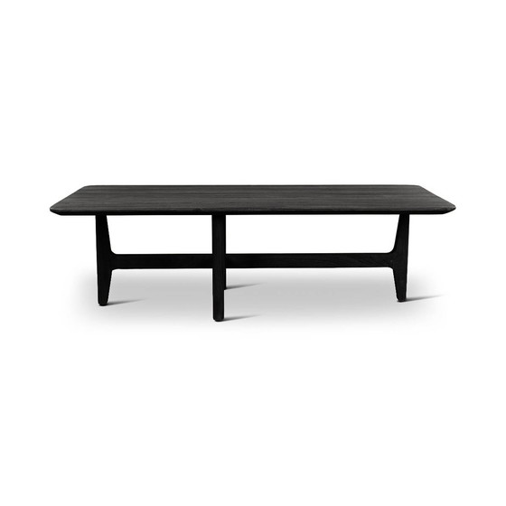 Image 1 of Castle Line Teak black coffee table