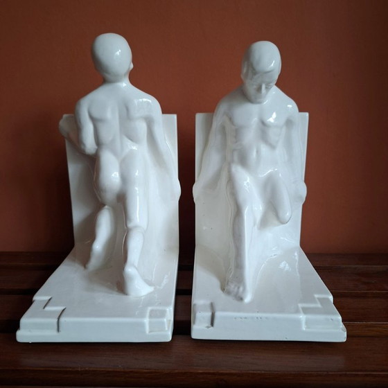 Oggetto decorativo Art Déco Godefridus Boonekamp Schoonhoven Marchio cieco 1930 (foto 3 di 13)