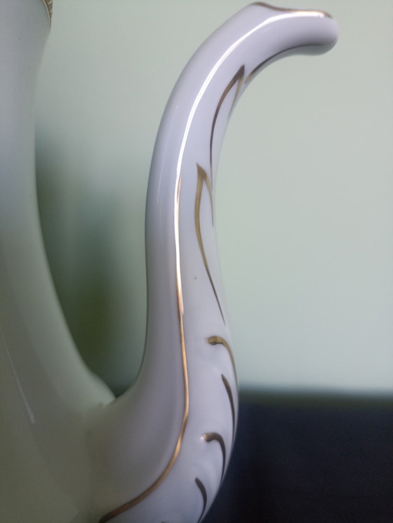 Image 1 of Mint Condition .Hollywood Regency : Limoges coffee pot-Robert Leclair-Exclusive Cannes