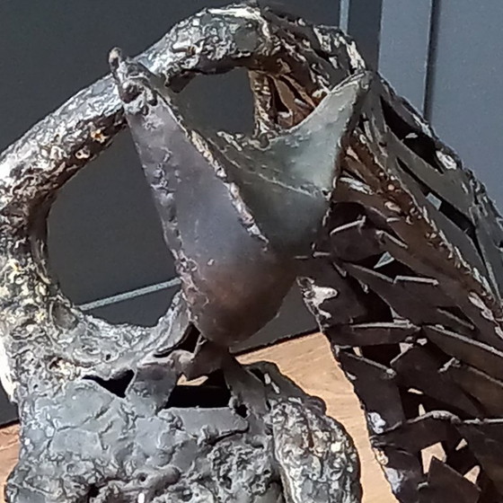 Image 1 of Sculpture en bronze vintage unique et spéciale