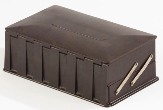 Image 1 of Bakelieten juwelen- of naaidoosje, Vintage.
