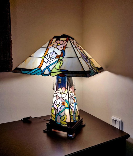 Pyramid Tiffany Lamp – Table lamps, Crystal (photo 2 of 9)
