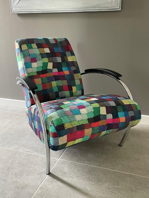 Fauteuil Gelderland 5470 Design Jan Des Bouvrie Etat neuf