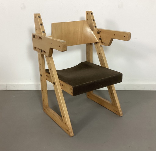 Chaise design vintage réglable