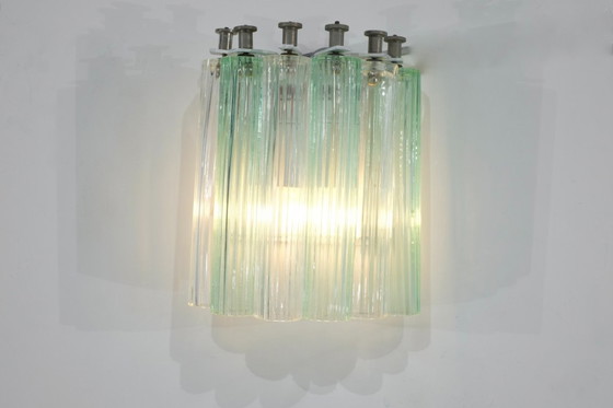 Image 1 of Pair of Murano glass wall sconces, Italy 1960s.