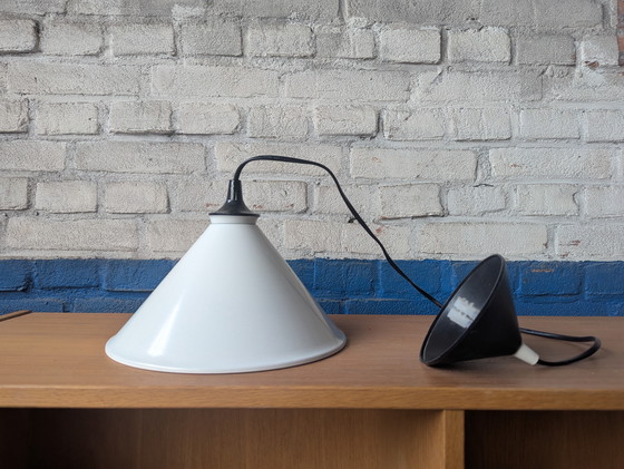 Image 1 of Vintage kegelvormige hanglamp