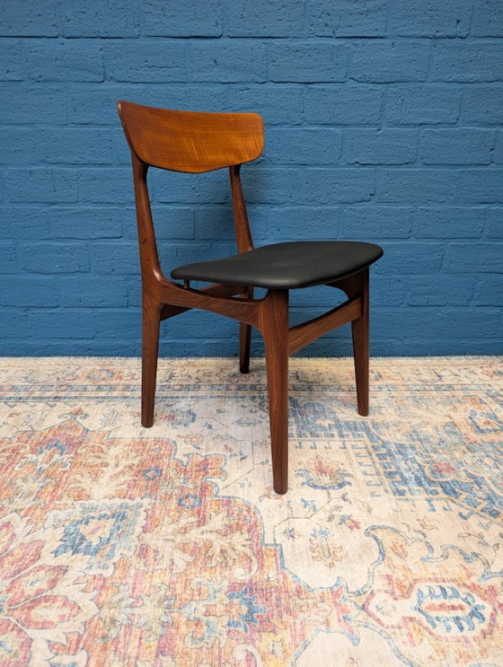 Image 1 of 4x chaises design vintage, Schiønning & Elgaard, 1960