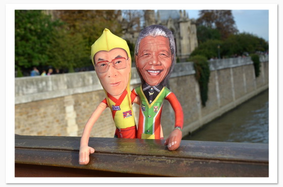 Image 1 of Dalai Lama Gift | Dalai Lama Decor | Dalai Lama Art Doll Collectible | Buddhist Home Decor