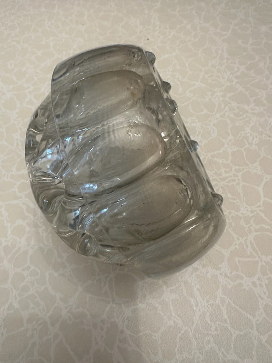 Molded Glass Flower Frog - 19 Holes 1950s – Vases (photo 6 of 13)