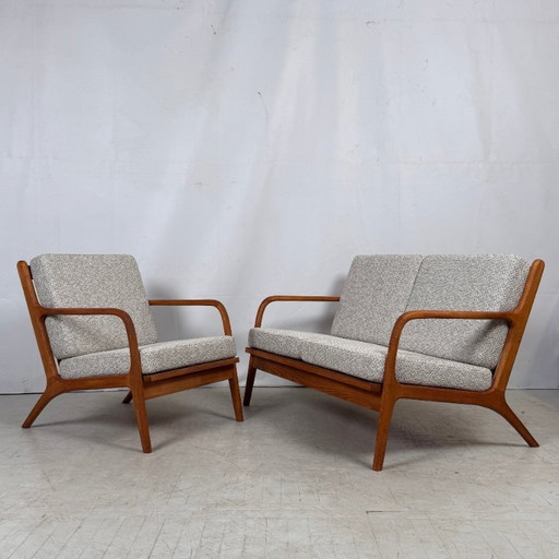 Adrian Pearsall Model 2315-C Sofa Set for Craft Associates – Fully Refurbished