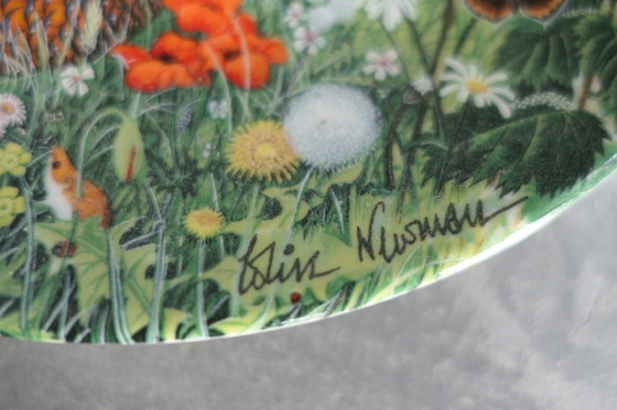 Image 1 of Assiettes décoratives Wedgwood 3 x par Colin Newman 1987