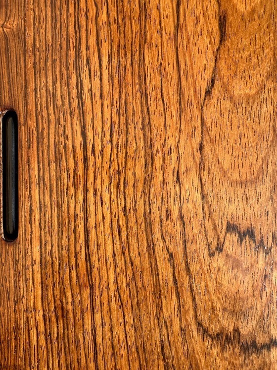 Image 1 of Carlo Jensen Extendable and Convertible Dining Table in Rio Rosewood