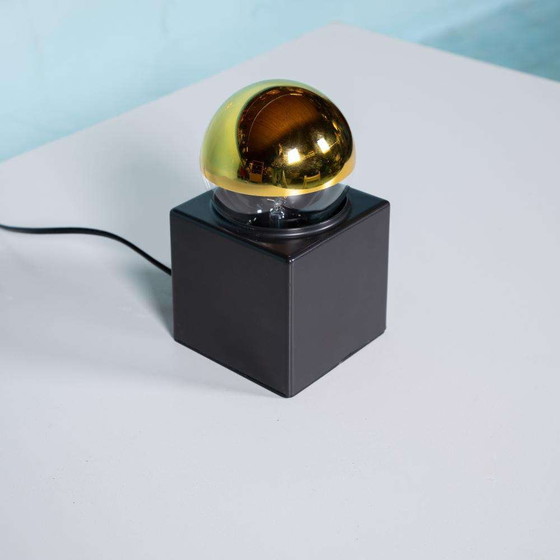 Image 1 of Lampada cubica spaziale Philips, luce minimalista cubica anni '70