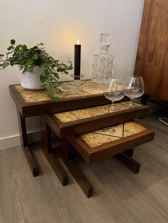 Image 1 of Deens design nest tafels en bijzettafeltjes 