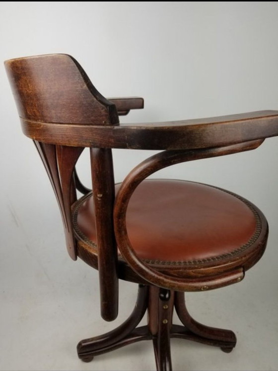Image 1 of Prachtige Thonet stijl bureaustoel