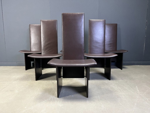 Rennie Esszimmerstühle von Kazuhide Takahama, 1970, 6er-Set