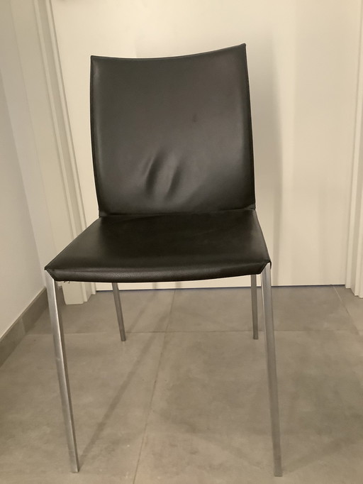 4 x Zanotta Lia eetkamer stoel 