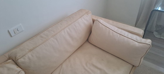 Flexform Sofa – Leder (photo 3 of 6)