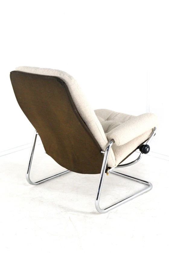 Image 1 of Ekornes Stressless 1970s armchair vintage newly upholstered