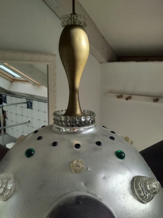 Künstlerische Lampe – Stollenham, Pendelleuchten, Aluminium, Glas (photo 5 of 5)