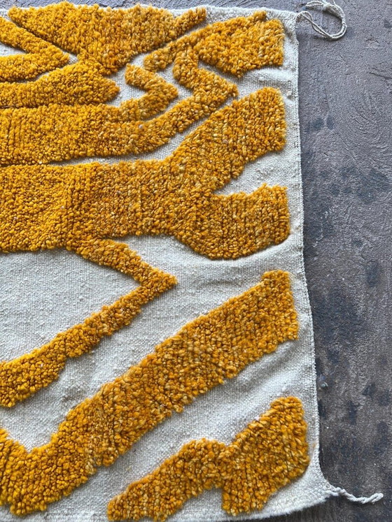 Handgemaakt traditioneel Marokkaans Berberkleed, geel, 150/250 cm – Ahrend, Vloerkleden en tapijten, Cotton (photo 3 of 7)