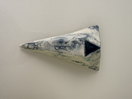 Image 1 of Conjunto de tres esculturas de pared de cerámica