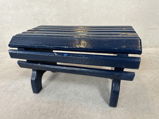 Vintage brutalist stool