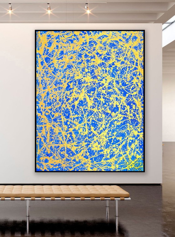 Jürgen Angeler - Golden Circles – Paintings & Drawings, Canvas (photo 4 of 16)
