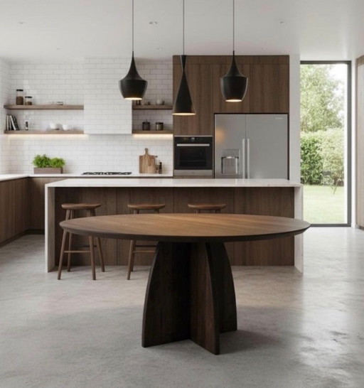 Solid oak table 150cm