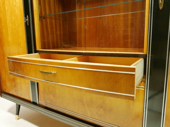 Image 1 of Vintage highboard / living room cabinet, 60s, Germany