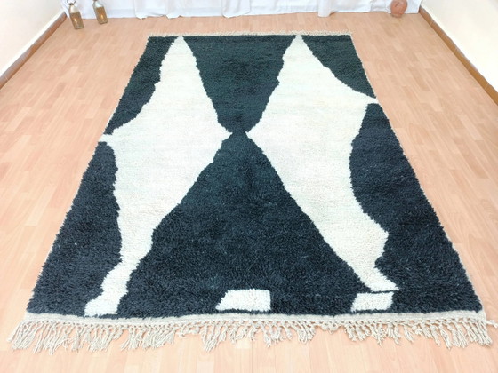 Alfombra de lana marroquí tejida a mano 2.5x1.5 m – Wool (photo 10 of 11)
