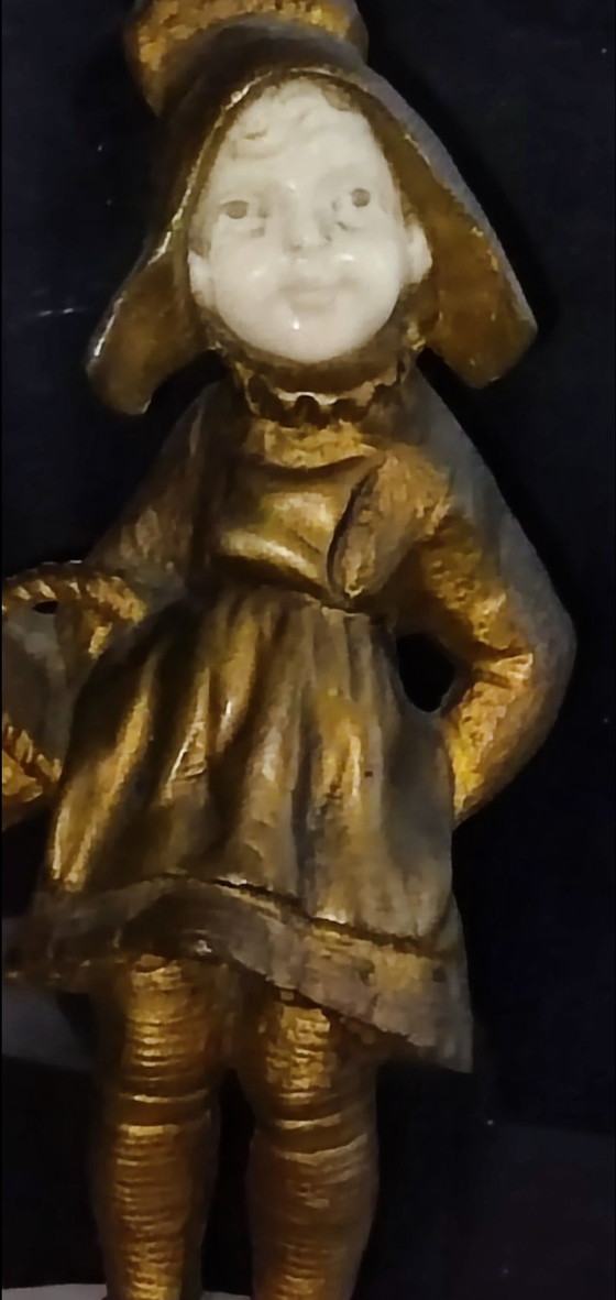 Estatuilla Art Déco/Art Nouveau – Esculturas, Bronze (photo 6 of 13)