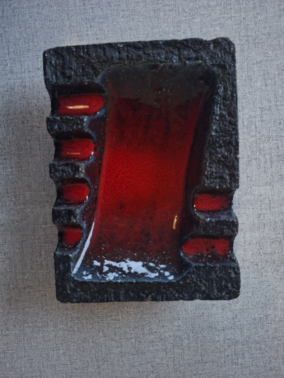 Image 1 of Fat Lava ashtray Vintage Brutalist