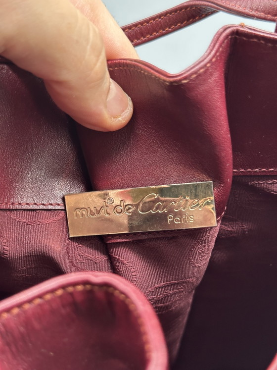 Borsa Cartier Vintage – Borse a secchiello, Leather (photo 11 of 15)