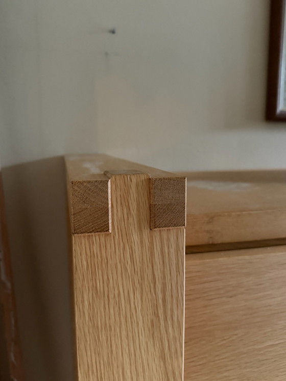 Oak chest of  drawers – Chest of drawers, Metal, Wood (photo 6 of 14)