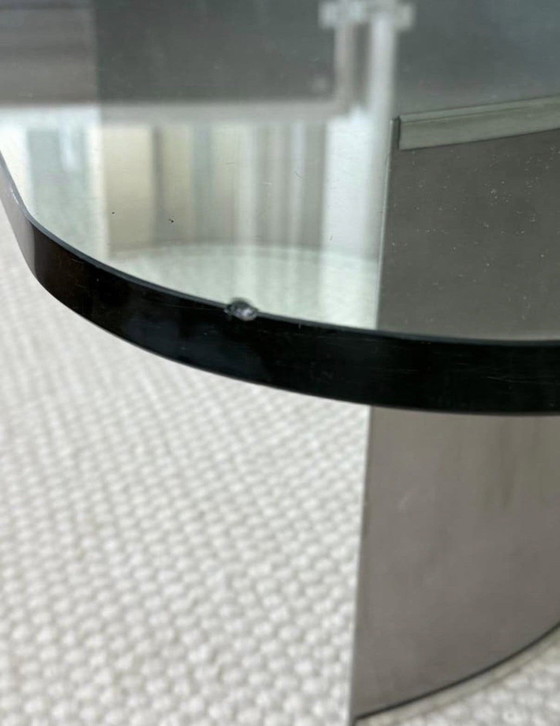 Arcos Coffee Table by Ricardo Fasanello, 1970 – Glass, Metal (photo 8 of 11)