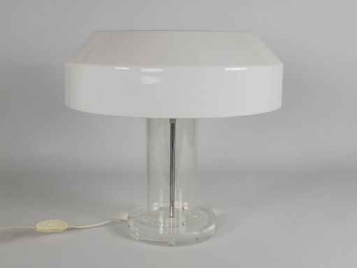 Diseño holandés - Aldo van den Nieuwelaar para ABN - Acrílico - edición limitada - lámpara de mesa - años 70