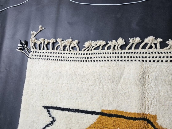 Image 1 of Tapis marocain artisanal en laine250cmx150cm