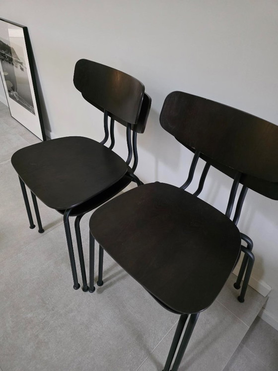 Image 1 of 4x Vitra Jasper Morrison - Moca Stuhl