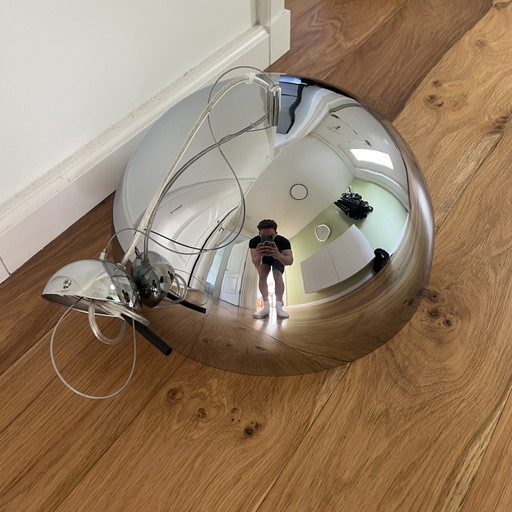 Kenwell Vintage Chrome/Mirror Pendant Lamp – hanglampen, Metal