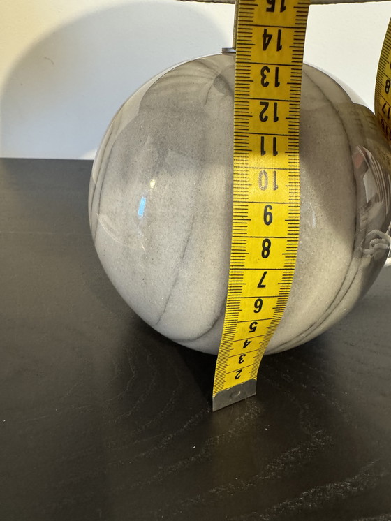 Image 1 of Italian Grey Marble Table Lamp from ‘60