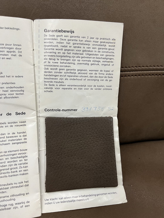 Image 1 of 2 x De Sede Exclusiv DS-50 incl. tavolino da caffè