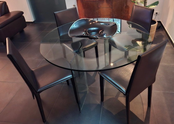 Sedie di design in pelle italiana Fasem – Sedie da pranzo, Leather (photo 5 of 5)