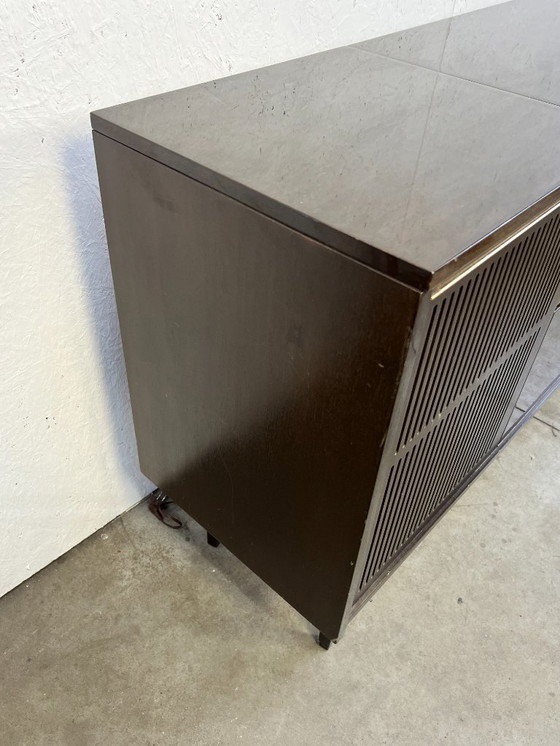 Image 1 of Vintage Audiomeubel / Dressoir Met Verlichting, Prinz, Engeland, 1960's