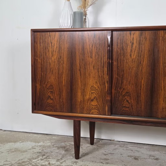 Gunni Omann, Axel Christensen (ACO Møbler) vintage sideboard, OMANN JUN, Sideboard cabinet, Wood, Brown (photo 4 of 23)