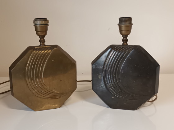 Image 1 of Koppel vintage tafellampen