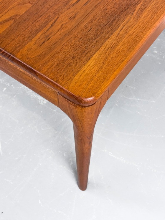 Image 1 of Extendable Solid Teak Dining Table by Glostrup, 1970s